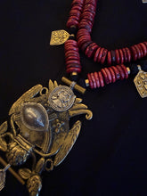 Load image into Gallery viewer, The Vermilion/Ivory Totem Necklace