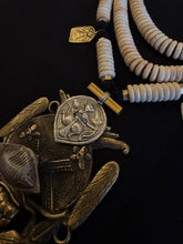 Load image into Gallery viewer, The Vermilion/Ivory Totem Necklace