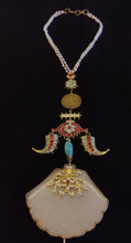 Load image into Gallery viewer, Noor Crescent Pendant Necklace
