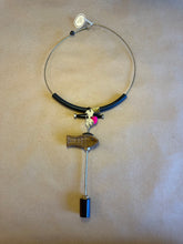 Load image into Gallery viewer, Dancing doll silver necklace
