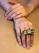 Load image into Gallery viewer, Currency silver ring
