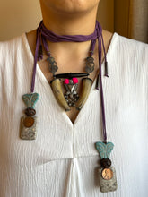 Load image into Gallery viewer, German silver dancing doll necklace
