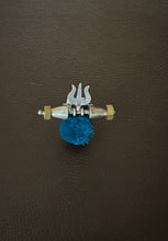 Load image into Gallery viewer, Trishul silver ring
