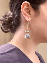 Load image into Gallery viewer, Bar Drop Jhumkas
