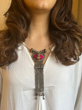 Load image into Gallery viewer, Elephant belt necklace
