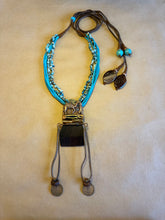 Load image into Gallery viewer, Egyptian beaded necklace
