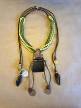 Load image into Gallery viewer, Egyptian beaded necklace
