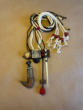 Load image into Gallery viewer, Silver tabiz antique knife necklace
