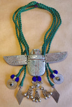 Load image into Gallery viewer, Egyptian scarab beetle necklace
