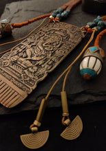 Load image into Gallery viewer, Reversible Ganesha &amp; Ras Leela necklace
