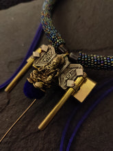 Load image into Gallery viewer, African beaded hasdi necklace
