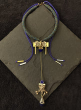 Load image into Gallery viewer, African beaded hasdi necklace
