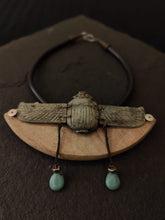 Load image into Gallery viewer, Winged Scarab Necklace
