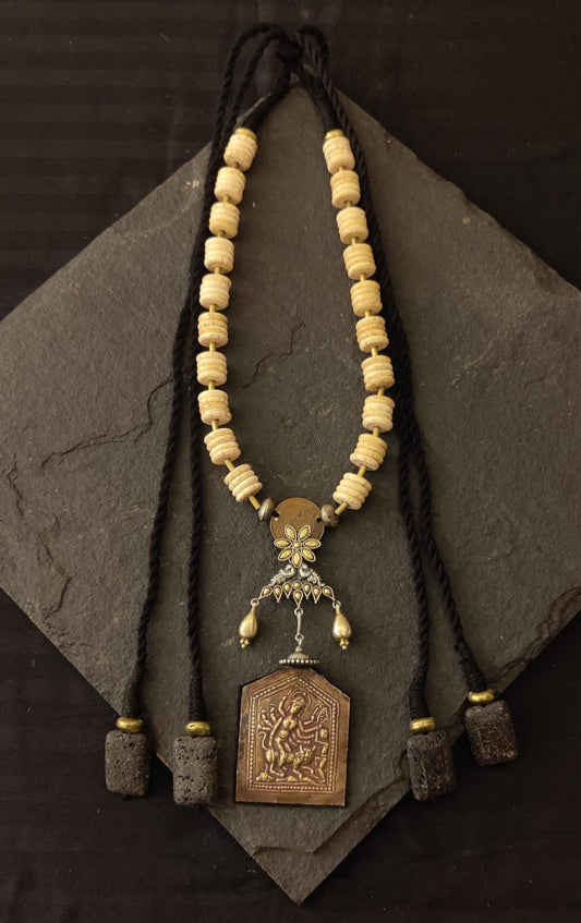 Durga Maa necklace silver necklace
