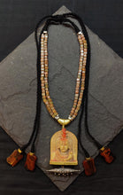 Load image into Gallery viewer, Lord Shiva necklace with silver tabiz
