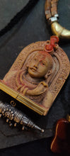 Load image into Gallery viewer, Lord Shiva necklace with silver tabiz
