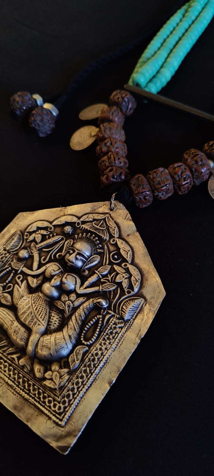 Matsya Avatar Temple Necklace