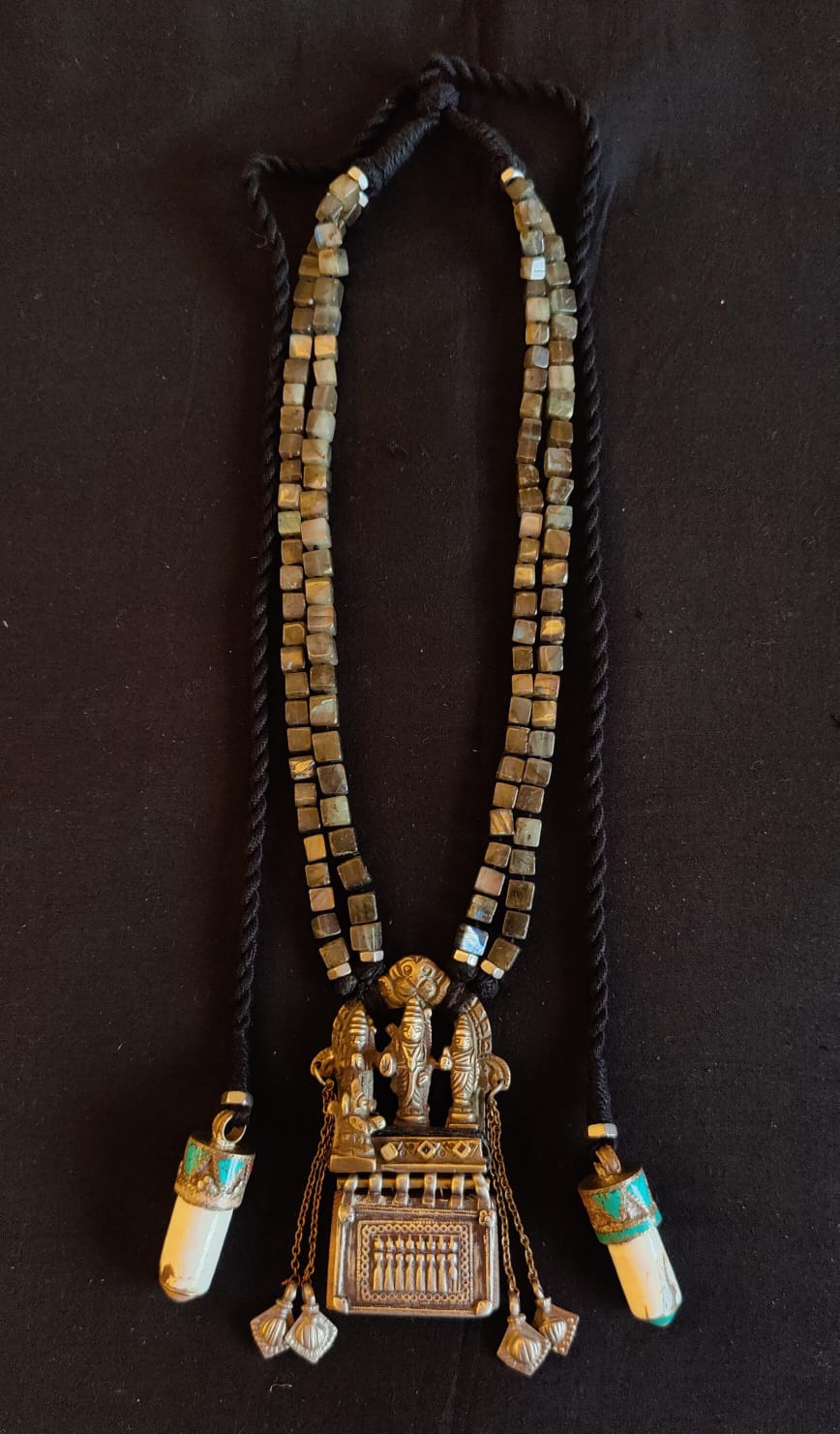 Tribal Deity Pendant Necklace