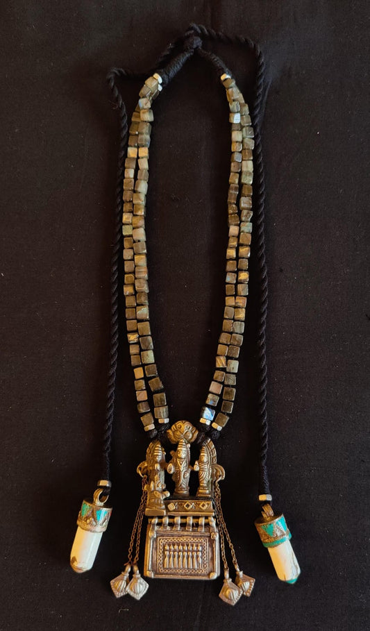 Tribal Deity Pendant Necklace