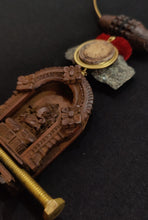 Load image into Gallery viewer, Wooden Ganesha Pendant
