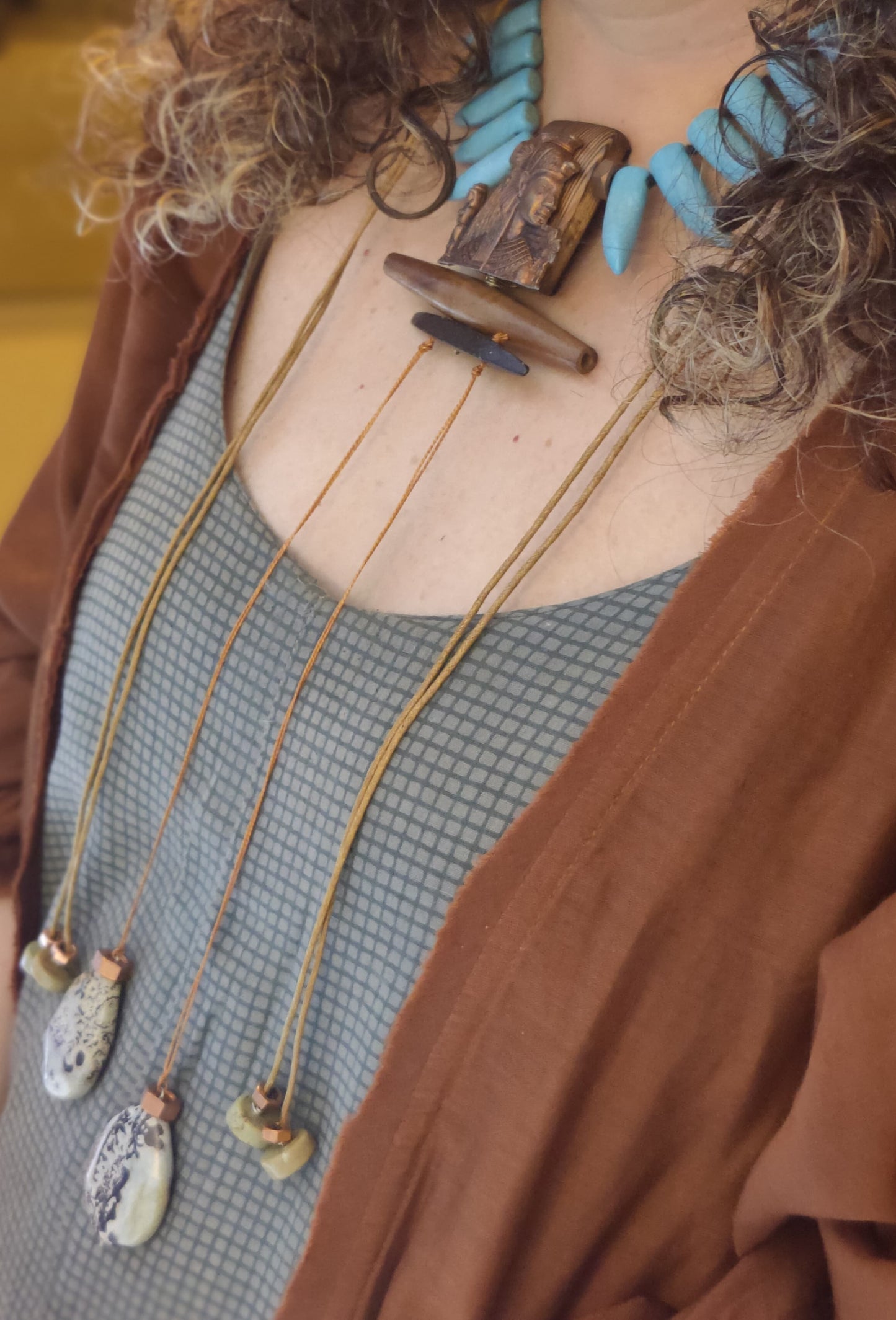 Egyptian Isis Goodess Rising Necklace