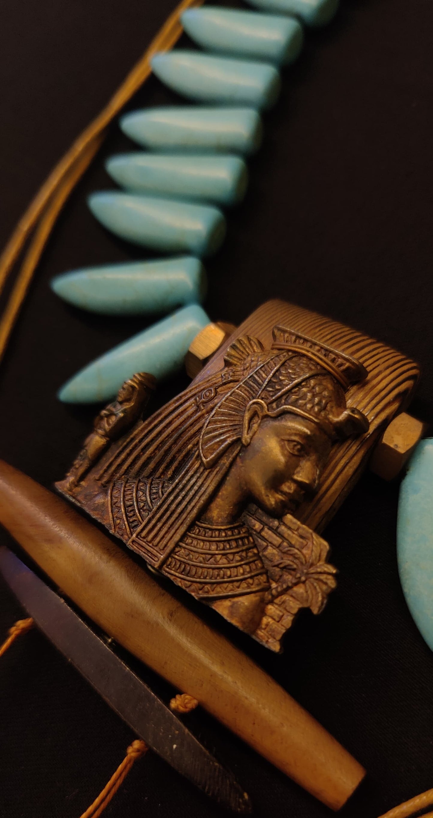 Egyptian Isis Goodess Rising Necklace