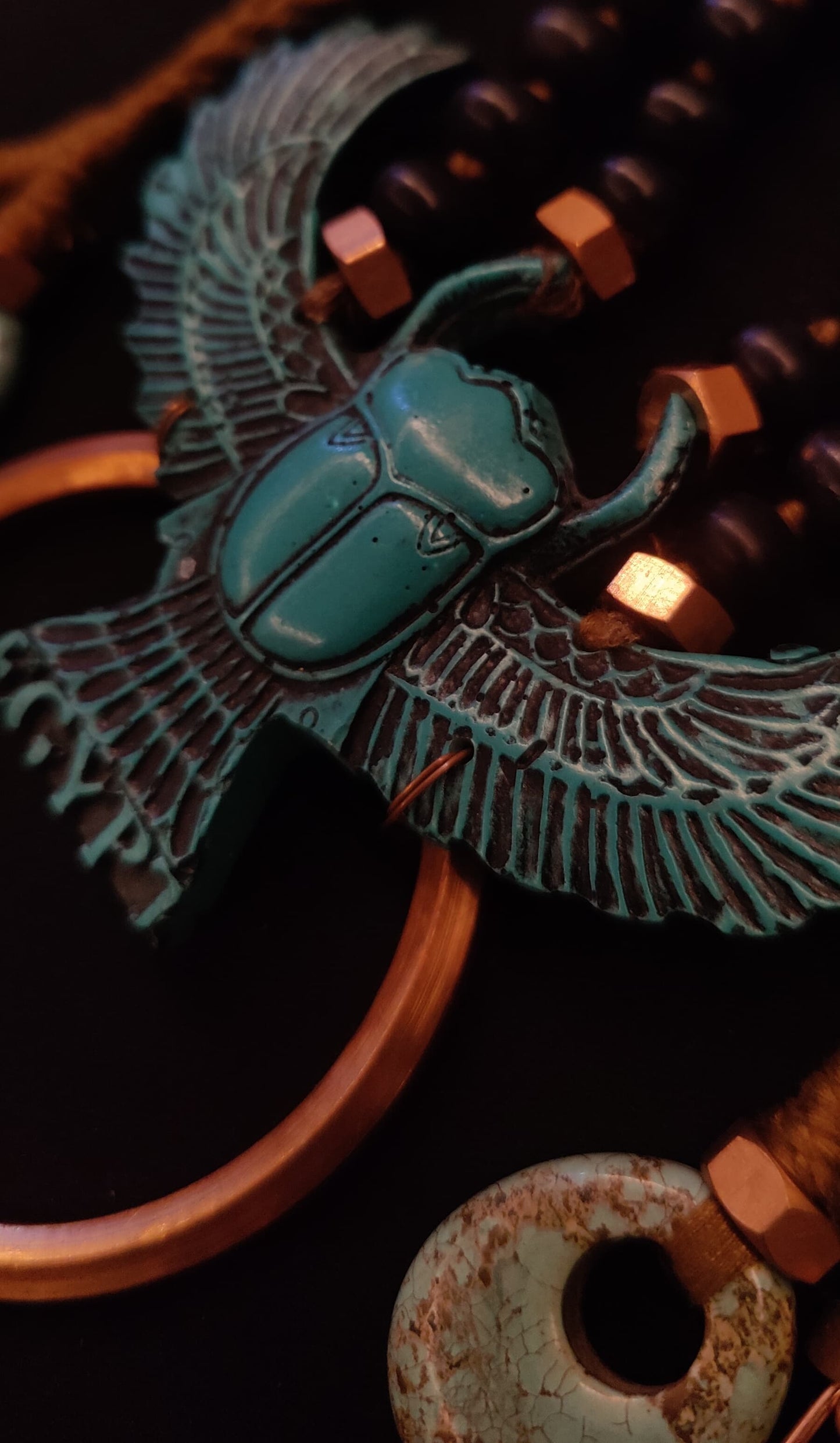 Scarab of the Sun Necklace