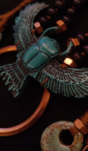 Load image into Gallery viewer, Scarab of the Sun Necklace
