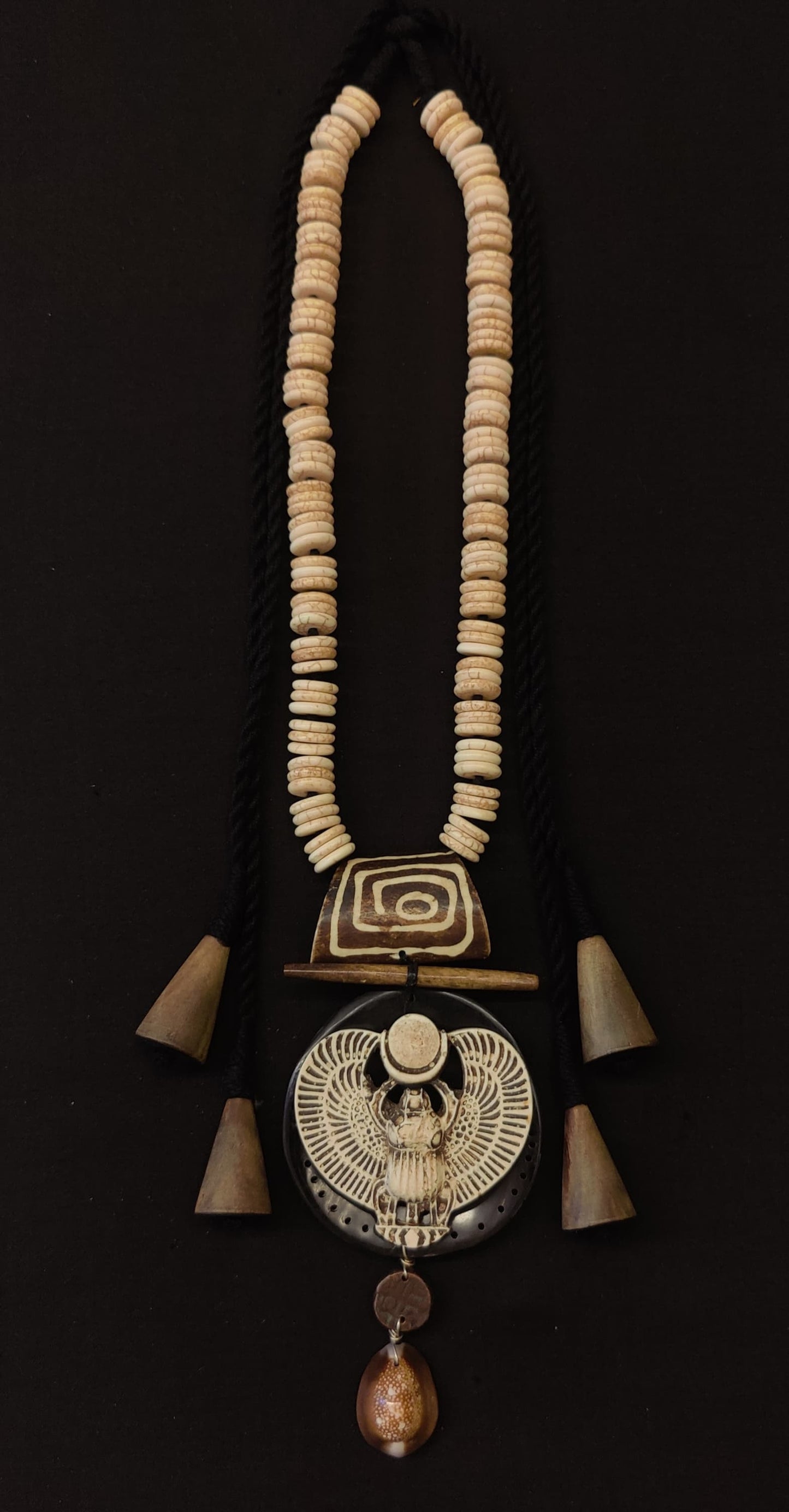 Solar Scarab Necklace