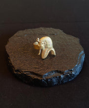 Load image into Gallery viewer, Egyptian Pharaoh brass ring
