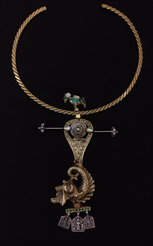 The Matsya Amulet Necklace