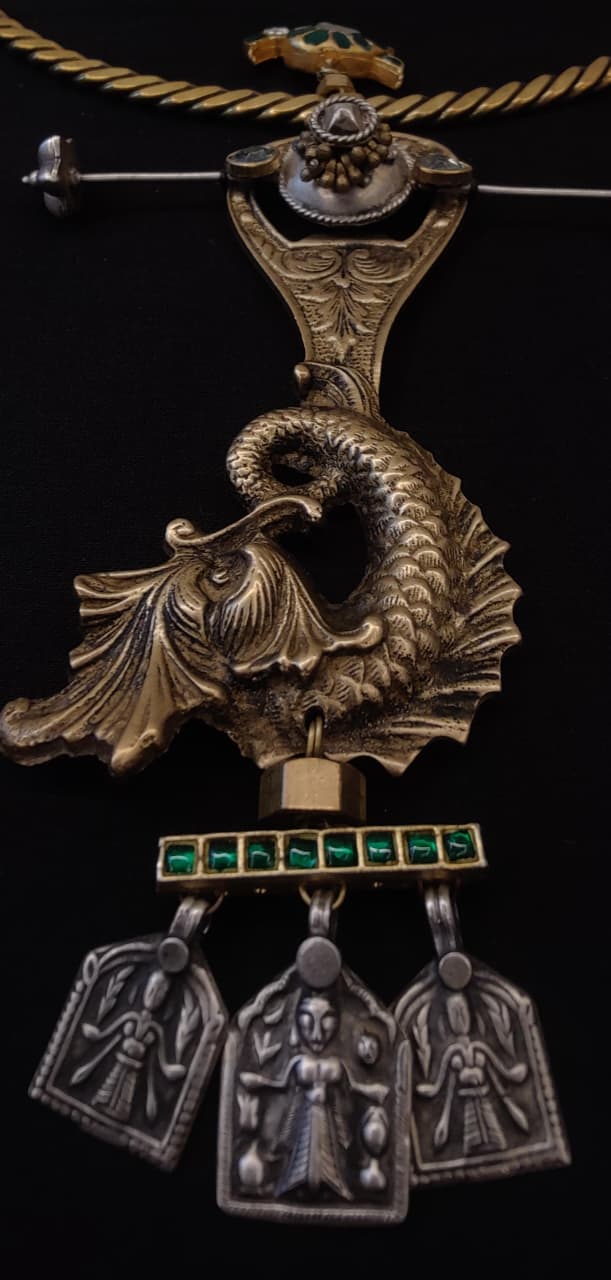 The Matsya Amulet Necklace