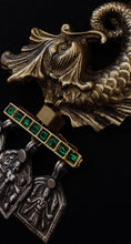 Load image into Gallery viewer, The Matsya Amulet Silver Necklace
