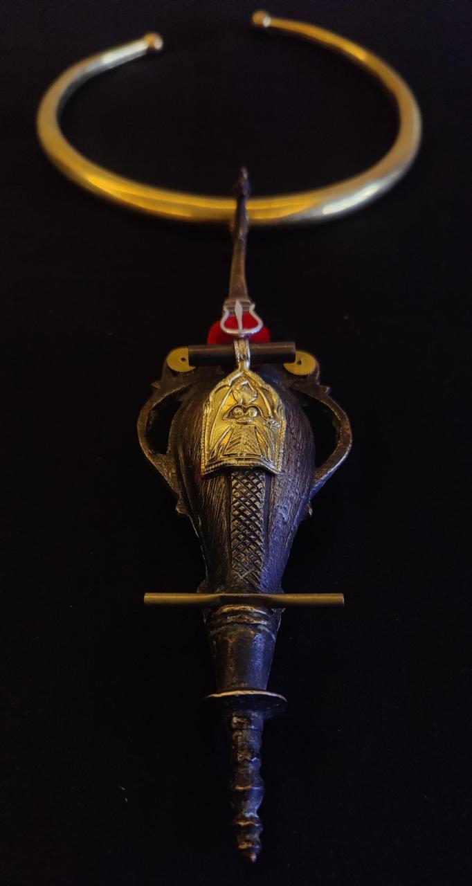 Trishul Antique Kajal Box Hasdi