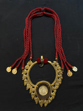 Load image into Gallery viewer, Brass diya necklace
