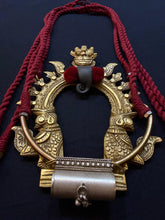 Load image into Gallery viewer, Prabhavali necklace with silver pendant
