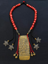 Load image into Gallery viewer, Reversible Ganesha &amp; Ras Leela necklace
