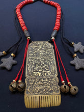 Load image into Gallery viewer, Reversible Ganesha &amp; Ras Leela necklace
