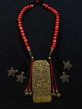 Load image into Gallery viewer, Reversible Ganesha &amp; Ras Leela necklace
