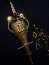 Load image into Gallery viewer, Trishul Antique Kajal Box Necklace
