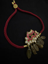 Load image into Gallery viewer, Brass Kundan Bracelets
