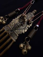 Load image into Gallery viewer, Cowrie Brass Comb necklace
