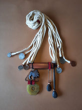 Load image into Gallery viewer, Carved stone wooden animal necklace
