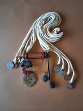 Load image into Gallery viewer, Carved stone wooden animal necklace
